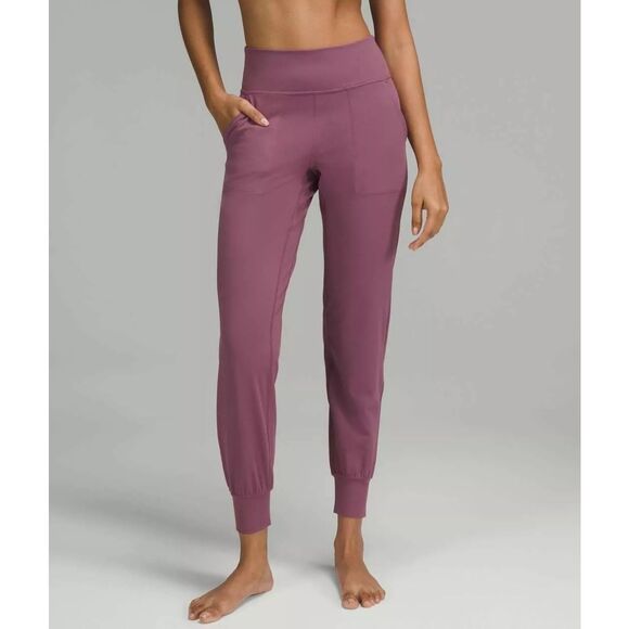 Lululemon 4 Align‎ High-Rise Jogger 28" Pant Vintage Plum Soft Nulu - Picture 7 of 7